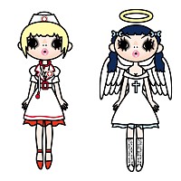 天使とナース